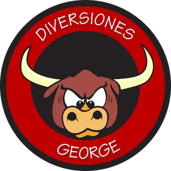 logotipo diversiones george